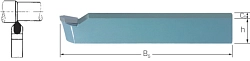 Soustružnický nůž - ubírací špičatý DIN4975