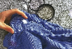 Čistící univerzální utěrka z mikrovlákna - modrá / 320x360 mm - 5ks v balení