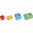 Box PVC žlutý / červený / modrý / zelený