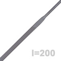 Pilník jehlový precizní, celk. délka 200mm
