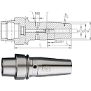 HSK-32 E  | krátký |  Tepelný držák | G2,5 25.000 1/min
