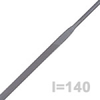 Pilník jehlový precizní, celk. délka 140mm