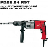 PD2E 24 RST Dvourychlostní příklepová vrtačka / 1200W