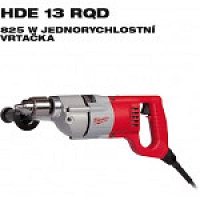 HDE 13 RQD Jednorychlostní vrtačka / 825W